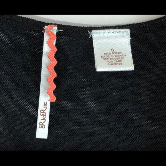 Anthropologie | RicRac black top, size small - Picture 5 of 6